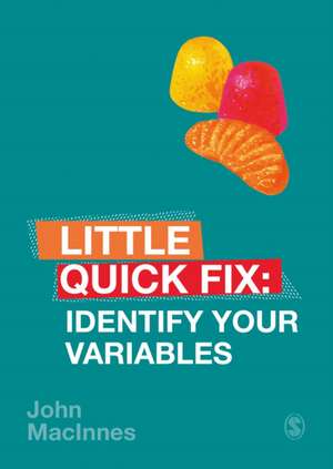 Know Your Variables: Little Quick Fix de John MacInnes