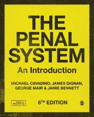 The Penal System: An Introduction de Mick Cavadino