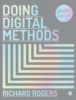 Doing Digital Methods Paperback with Interactive eBook de Richard Rogers