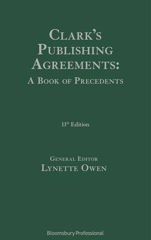 Clark's Publishing Agreements de Lynette Owen