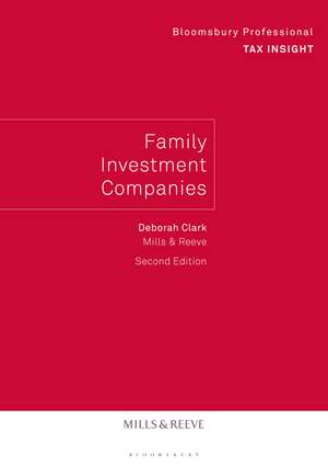 Family Investment Companies - 2nd edition de Deborah Clark