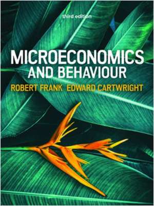 Microeconomics and Behaviour, 3e de Edward Cartwright