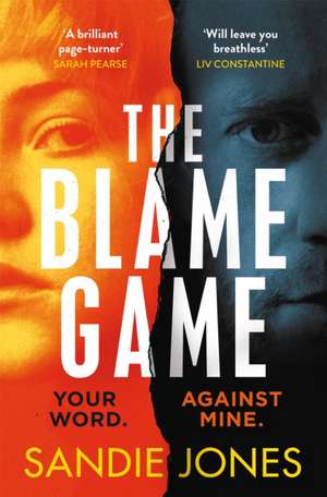 The Blame Game de Sandie Jones