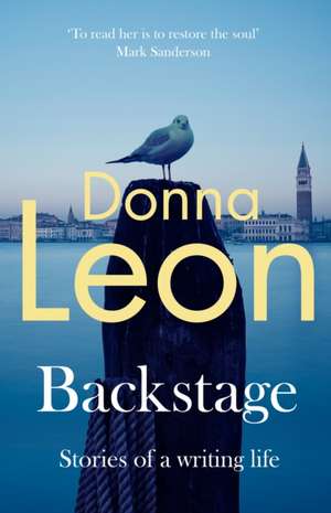 Backstage de Donna Leon