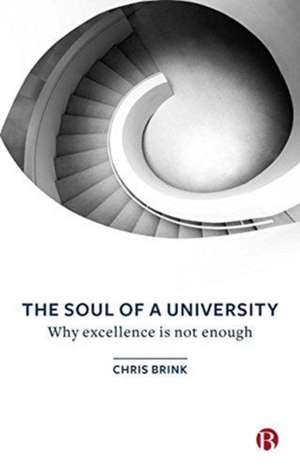 The Soul of a University: Why Excellence is Not Enough de Chris Brink