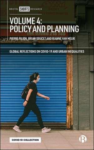 Volume 4: Policy and Planning de P Filion