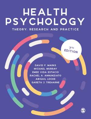 Health Psychology de David F Marks