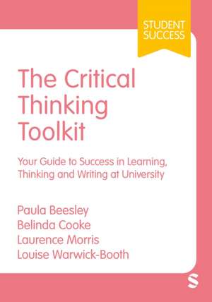 The Critical Thinking Toolkit de Paula Beesley