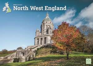 North West England A4 Calendar 2025 de Carousel Calendars