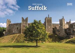 Suffolk A5 Calendar 2025 de Carousel Calendars