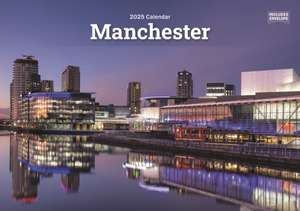 Manchester A5 Calendar 2025 de Carousel Calendars