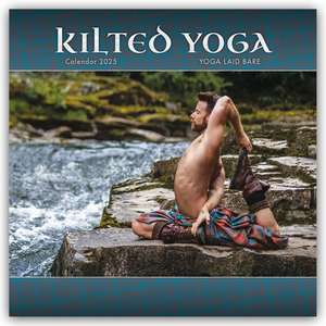 Kilted Yoga 2025 - Wand-Kalender de Carousel