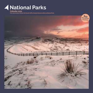 National Parks Square Wall Calendar 2025 de Carousel Calendars