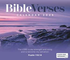 Bible Verses Box Calendar 2025 de Carousel Calendars