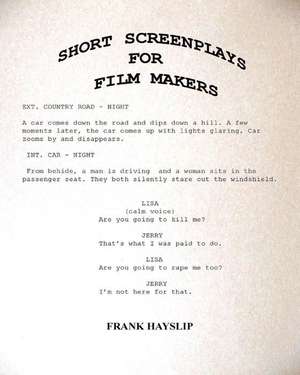 Short Screenplays for Film Makers de Frank Hayslip