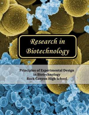 Research in Biotechnology de Principles of Experimental Design in Bio