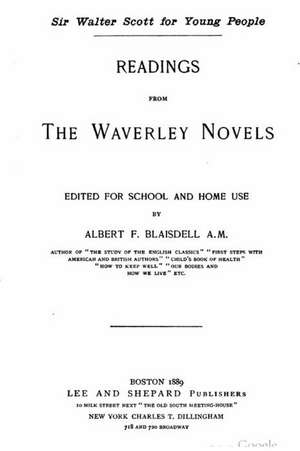 Readings from the Waverley Novels de Walter Scott