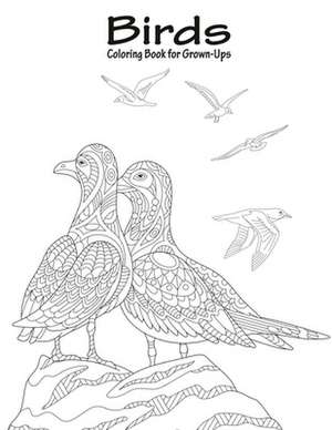 Birds Coloring Book for Grown-Ups 1 de Nick Snels