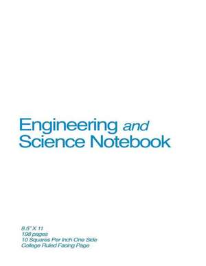 Engineering and Science Notebook de Notable Notebooks