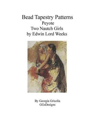 Bead Tapestry Patterns Peyote Two Nautch Girls by Edwin Lord Weeks de Georgia Grisolia