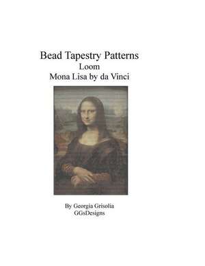 Bead Tapestry Patterns Loom Mona Lisa by Da Vinci de Georgia Grisolia