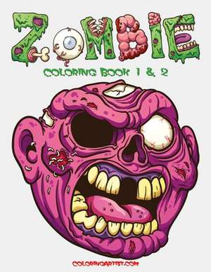 Zombie Coloring Book 1 & 2 de Nick Snels