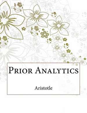 Prior Analytics de Aristotle