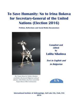 To Save Humanity de Lolita Nikolova