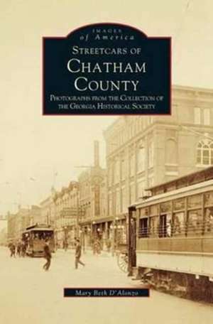 Streetcars of Chatham County de Mary Beth D'Alonzo