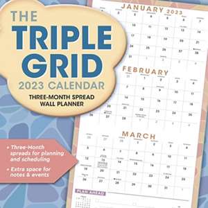 SELLERS PUBLISHING: TRIPLE GRID CALENDAR THE