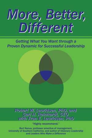 More, Better, Different de R. Lauridsen