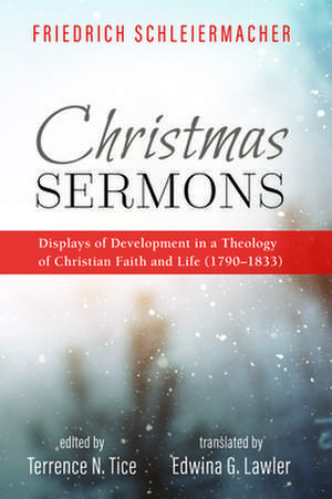 Christmas Sermons de Friedrich Schleiermacher