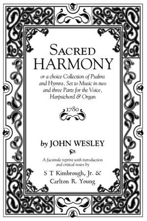 Sacred Harmony de John Wesley