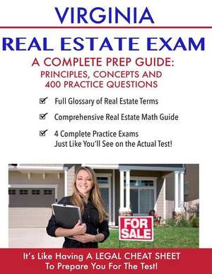 Virginia Real Estate Exam a Complete Prep Guide de Real Estate Continuing Education