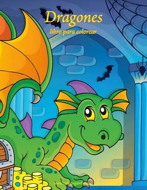 Dragones Libro Para Colorear 1 de Nick Snels