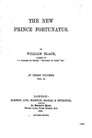 The New Prince Fortunatus de William Black