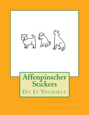 Affenpinscher Stickers de Gail Forsyth