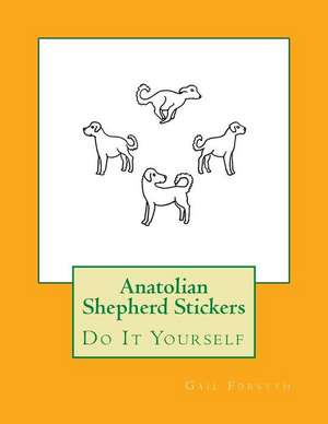 Anatolian Shepherd Stickers de Gail Forsyth