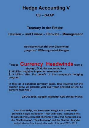 Currency Headswind - Hedge Accounting V - Treasury in Der Praxis de Karl-Heinz Klamra