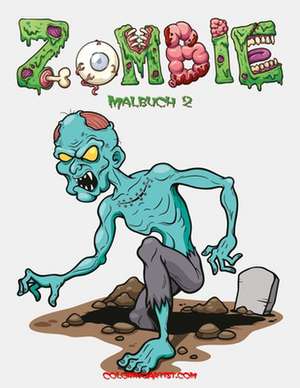 Zombie Malbuch 2 de Nick Snels