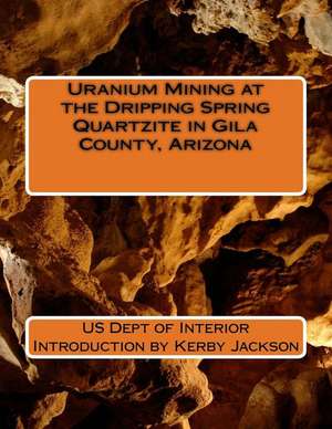 Uranium Mining at the Dripping Spring Quartzite in Gila County, Arizona de Us Dept of Interior