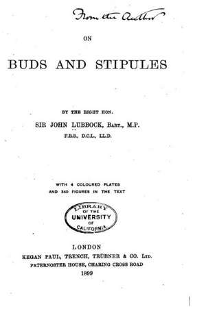 On Buds and Stipules de John Lubbock