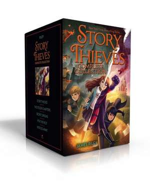 Story Thieves Complete Collection (Boxed Set): Story Thieves; The Stolen Chapters; Secret Origins; Pick the Plot; Worlds Apart de James Riley