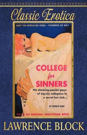 College for Sinners de Lawrence Block