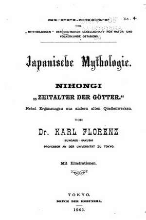 Japanische Mythologie de Karl Florenz