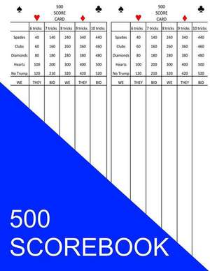 500 Scorebook de S. Smith