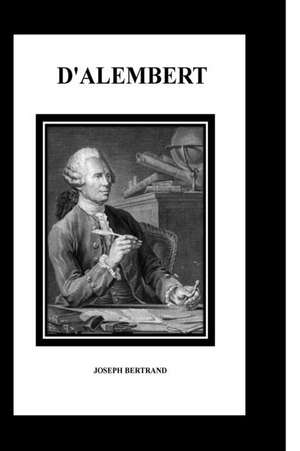 D'Alembert de Joseph Bertrand