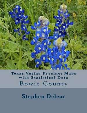 Texas Voting Precinct Maps with Statistical Data de Stephen D. Delear
