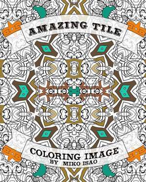 Amazing Tile Coloring Image de MS Miko Isao