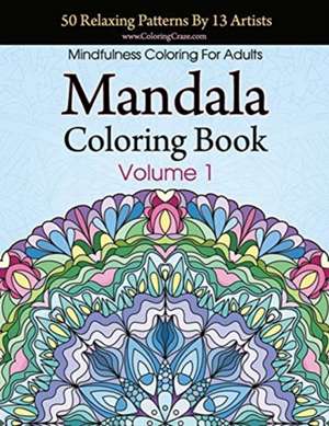 Mandala Coloring Book de Coloringcraze